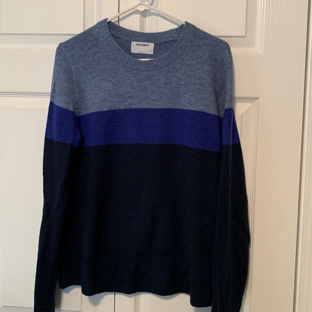 Old Navy colorblock sweater.